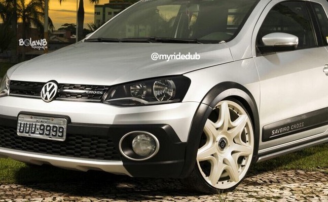 Volkswagen Saveiro com Rodas Aro 18 Presenza Pj 20